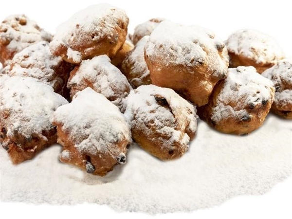 Oliebol met Rozijnen 10 + 1 Gratis