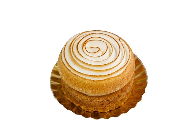 Citroen meringue gebakje